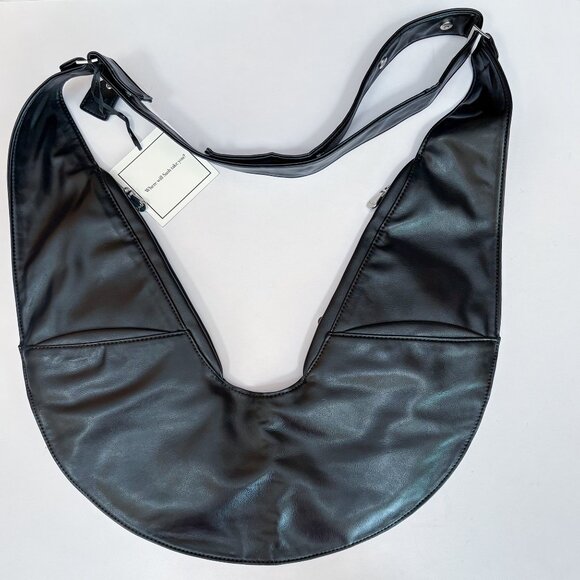 SASH Crossbody Bag Faux Leather Purse for Women  Travel Sling Bag - Picture 3 of 16